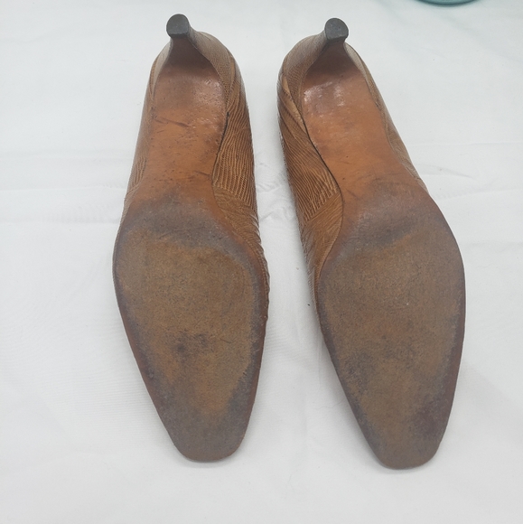 Vintage Thayer Mcneil alligator and lizard skin shoes - Picture 7 of 9